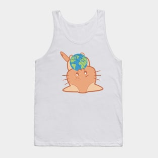 The world is Meow. Tank Top